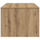 Sofabord Artisan Egetræ 102 x 55 x 43,5 cm Konstrueret træ