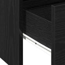 Sofabord Sort eg 102 x 55 x 43,5 cm Konstrueret træ