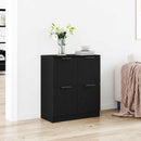 Sideboard Sort eg 60 x 30 x 70 cm Konstrueret træ