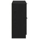 Sideboard Sort eg 60 x 30 x 70 cm Konstrueret træ