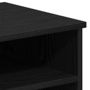 TV-skab Sort eg 80 x 35 x 36,5 cm Konstrueret træ