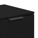 TV-skab Sort eg 102 x 32 x 35,5 cm Konstrueret træ