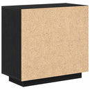Sideboard Sort eg 80 x 40 x 75 cm Konstrueret træ