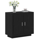 Sideboard Sort eg 80 x 40 x 75 cm Konstrueret træ
