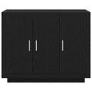 Sideboard Sort eg 92 x 35 x 75 cm Konstrueret træ