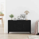 Sideboard Sort eg 100 x 36 x 60 cm Konstrueret træ