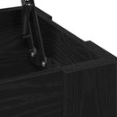Sofabord Sort eg 101 x 49 x 52 cm Konstrueret træ