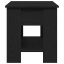 Sofabord Sort eg 101 x 49 x 52 cm Konstrueret træ
