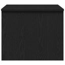 Sofabord Sort eg 80 x 50,5 x 41,5 cm Konstrueret træ