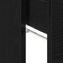 Konsolbord Sort eg 30 x 36 x 75 cm Konstrueret træ