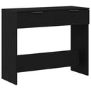 Konsolbord Sort eg 30 x 36 x 75 cm Konstrueret træ