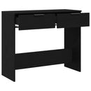 Konsolbord Sort eg 30 x 36 x 75 cm Konstrueret træ