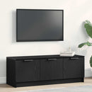 TV-skab Sort eg 102 x 35 x 36,5 cm Konstrueret træ