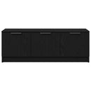 TV-skab Sort eg 102 x 35 x 36,5 cm Konstrueret træ