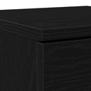 Sideboard Sort eg 30 x 30 x 70 cm Konstrueret træ