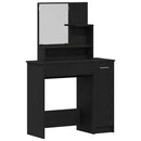 Klædeskab Sort eg 86,5 x 35 x 136 cm Konstrueret træ
