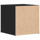 Skuffeskab Sort eg 40,5 x 40 x 40 cm Konstrueret træ