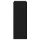 Hængende Vægs Cabinet Vægmonteret Sort eg 69,5 x 32,5 x 90 cm