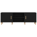 TV-skab 150 x 30 x 50 cm Sort eg Konstrueret træ