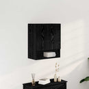 Vægskab 60 x 30 x 70 cm Konstrueret træ Sort eg