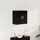 Vægskab 60 x 30 x 60 cm Konstrueret træ Sort eg
