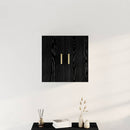 Vægskab 60 x 30 x 60 cm Konstrueret træ Sort eg