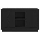 Sideboard Sort eg 102 x 35 x 60 cm Konstrueret træ