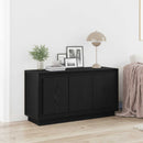 Sideboard Sort eg 102 x 35 x 55 cm Konstrueret træ