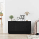 Sideboard Sort eg 102 x 35 x 55 cm Konstrueret træ