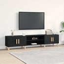 TV-skab 180 x 31,5 x 40 cm Sort eg Konstrueret træ
