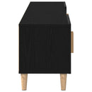 TV-skab 180 x 31,5 x 40 cm Sort eg Konstrueret træ