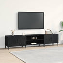 TV-skab Sort eg 180 x 31,5 x 40 cm Konstrueret træ