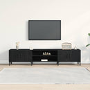 TV-skab 180 x 31,5 x 40 cm Sort eg Konstrueret træ