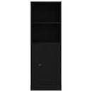 Højskåp Sort eg 36 x 35,5 x 103,5 cm Konstrueret træ