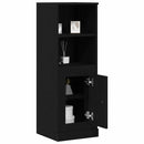 Højskåp Sort eg 36 x 35,5 x 103,5 cm Konstrueret træ
