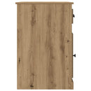 Bord Artisan Egetræ 50 x 115 x 75 cm Konstrueret træ