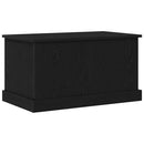 Opbevaringskasse Sort eg 70 x 40 x 38 cm Konstrueret træ