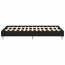 Sengestel Sort eg 193 x 143 x 25 cm Konstrueret træ