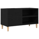 Pladeskab Sort eg 84,5 x 38 x 48 cm Konstrueret træ