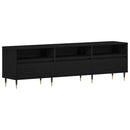 TV-skab 150 x 30 x 44,5 cm Sort eg Konstrueret træ