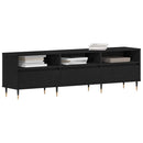 TV-skab 150 x 30 x 44,5 cm Sort eg Konstrueret træ