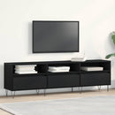 TV-skab 150 x 30 x 44,5 cm Sort eg Konstrueret træ