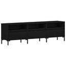 TV-skab 150 x 30 x 44,5 cm Sort eg Konstrueret træ