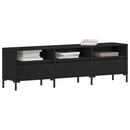 TV-skab 150 x 30 x 44,5 cm Sort eg Konstrueret træ