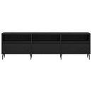 TV-skab 150 x 30 x 44,5 cm Sort eg Konstrueret træ
