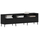 TV-skab 150 x 30 x 44,5 cm Sort eg Konstrueret træ