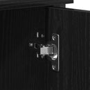 TV-møbelsæt Sort eg 101 x 35 x 65 cm Konstrueret træ