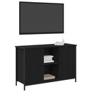 TV-møbelsæt Sort eg 101 x 35 x 65 cm Konstrueret træ