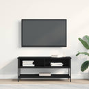 TV-møbelsæt Sort eg 100 x 35 x 45 cm Konstrueret træ