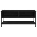 TV-møbelsæt Sort eg 100 x 35 x 45 cm Konstrueret træ